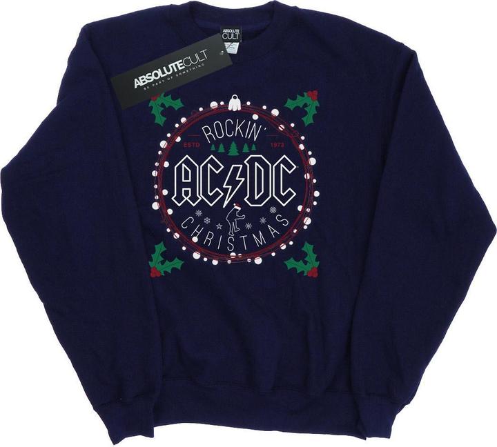 AC/DC Christmas Circle Sweatshirt Jungen