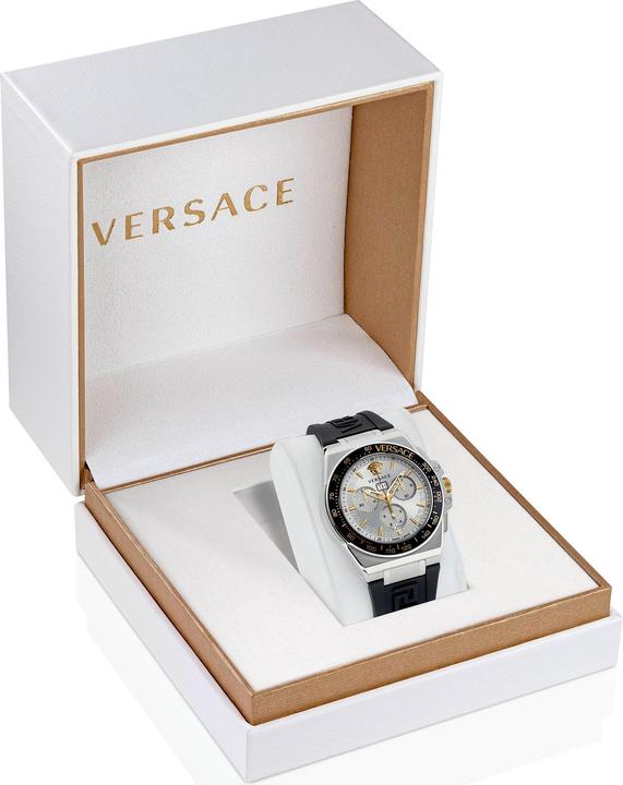 Actual product image Versace Herrenuhr GRECA EXTREME CHRONO (Analogue wristwatch, 45 mm)