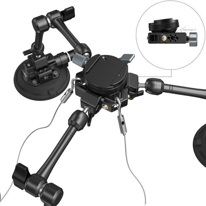 Produktbild SmallRig 4 Arm Suction Cup Camera Mount Kit SC 15K (Diverses Video Zubehör)