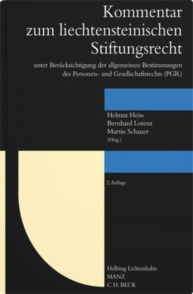 Produktbild Kommentar zum liechtensteinischen Stiftungsrecht (Deutsch, Helmut Heiss, Martin Schauer, Bernhard Lorenz, 2022)