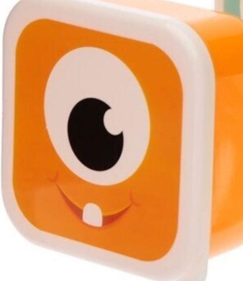Produktbild Puckator Znüniböxli (3er Set) BPA-frei Zvieriböxli, Lunchböxli, Brotboxen Monstarz Monster Motiv