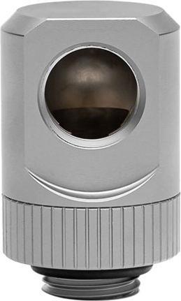 Produktbild EKWB EK-Quantum Torque Winkel 90 Grad G1/4 Zoll AG auf G1/4 Zoll IG - drehbar, Satin Tita