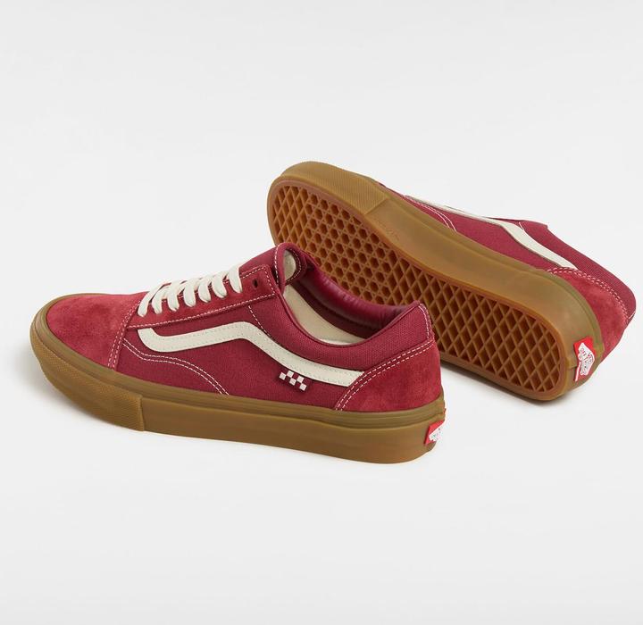 Produktbild Vans Skate Old Skool RED/GUM (44.5)