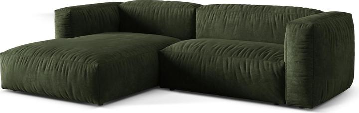 Actual product image Micadoni Modular Left Corner Sofa, "Martina", 2 Seats, 283x176x75 Made in Europe (Corner sofa)