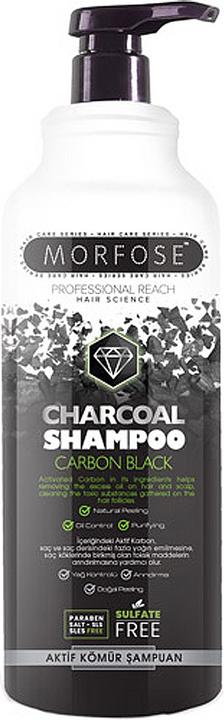 Produktbild Morfose Holzkohle-Haarshampoo 1000ml (1000 ml, Flüssiges Shampoo)