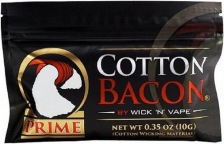 Image du produit Wick 'n' Vape Coton à rouler Cotton Bacon Prime Wick'n'Vape (1 x)