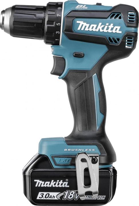 Image du produit Makita DDF485RFJ 2x 3,0 Ah 18V perceuse visseuse sans fil (Fonctionnement sur batterie)