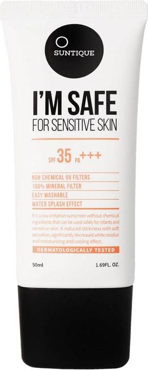 Suntique I'M SAFE For Sensitive Skin SPF35 (Sonnencreme, SPF 35, 50 ml)