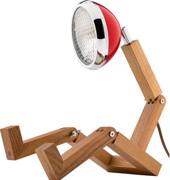 Image du produit Piffany Copenhagen M. Wattson - Original Table Lamp - Rouge vif (12V-SWR-FR) (200 lm, G4)