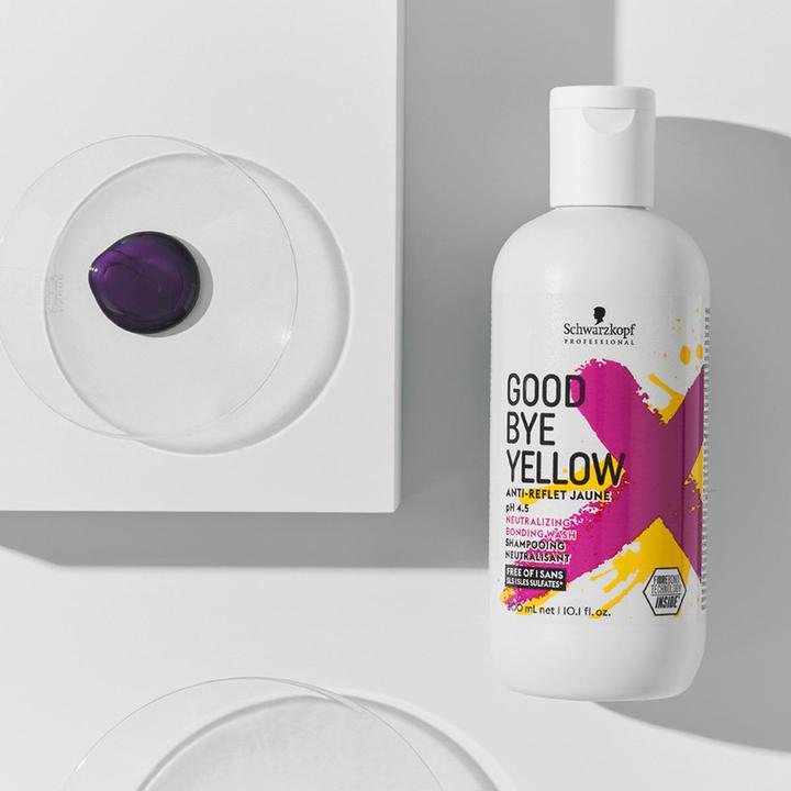Actual product image Schwarzkopf Goodbye Yellow (300 ml, Liquid shampoo)