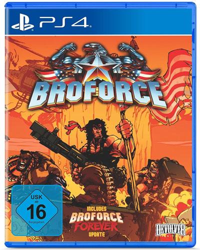 Actual product image Devolver Broforce PS-4 (PS4, DE)