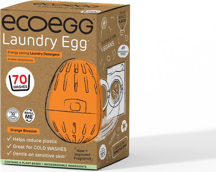 Actual product image Ecoegg Waschei Orange Blossom (70 Washing cycles, Laundry beads)