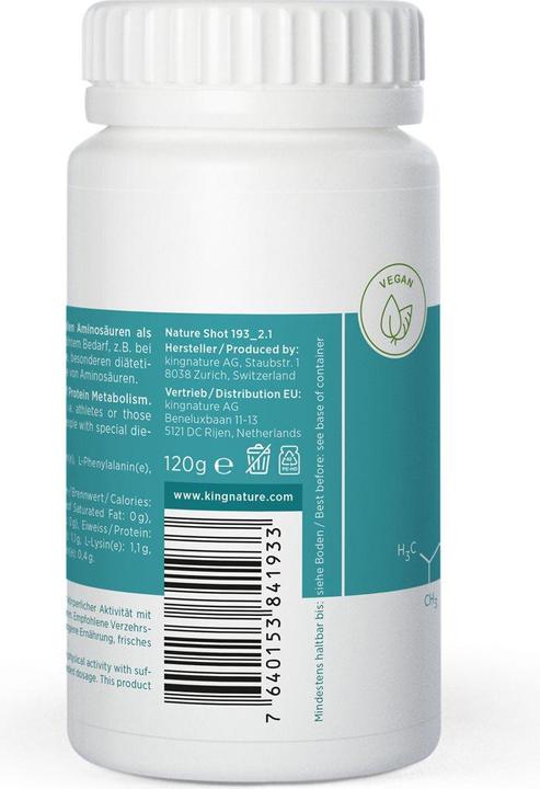 Actual product image Kingnature Amino Vida Tablet (240 Piece, Pills, 153 g)