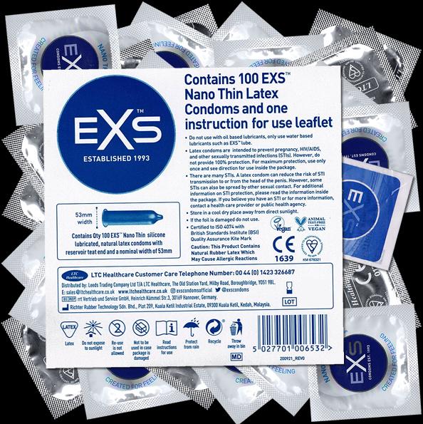 Produktbild EXS Nano Thin (100 Stk.)