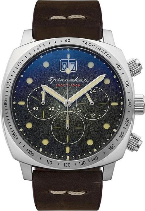 Spinnaker SP-5068-02 Hull Chronograph 42mm 10ATM (Chronograph, 42 mm)