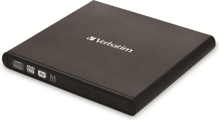 Verbatim Externe slimline CD-DVD brander (DVD-brander)