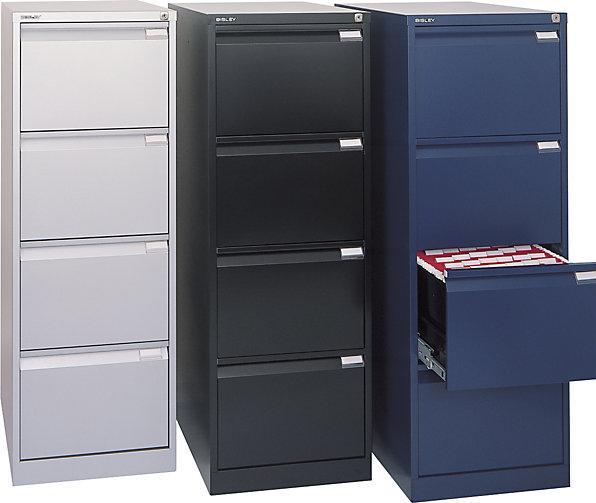 Actual product image Bisley Suspension filing cabinet, 1-track (41.5 x 62.5 x 132.5 cm)