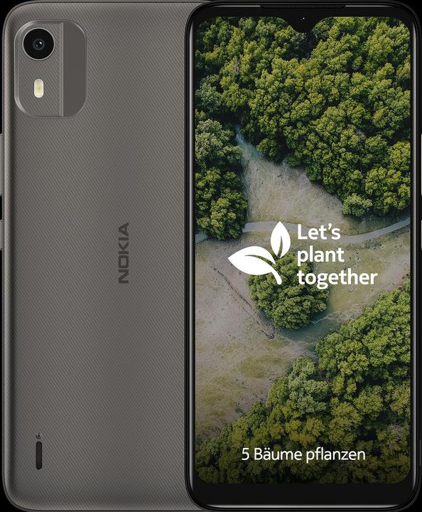 Produktbild Nokia C12 (64 GB, Charcoal, 6.30", Dual SIM, 8 Mpx, 4G)