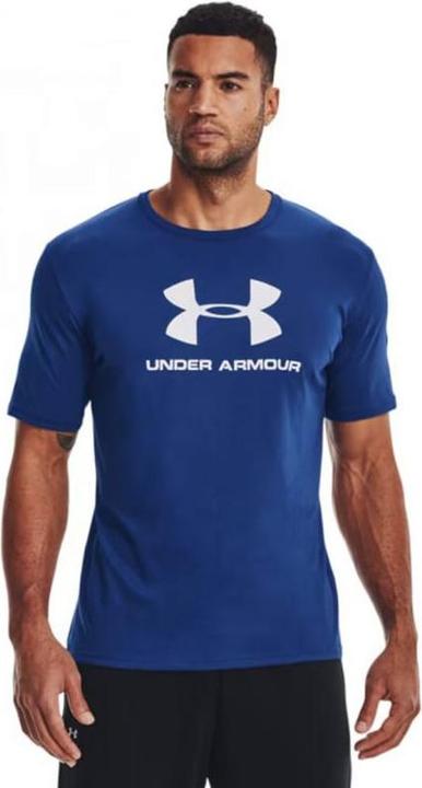 Image du produit Under Armour Hommes Sportstyle Logo SS T-shirt bleu 1329590 471 (S) (S)