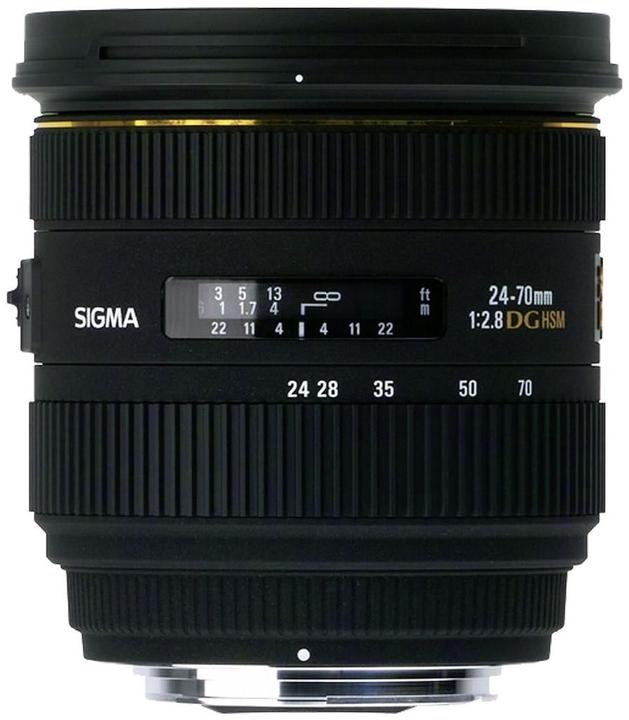 Produktbild Sigma 24-70mm F2,8 IF EX DG HSM Nikon (Nikon F, Vollformat)