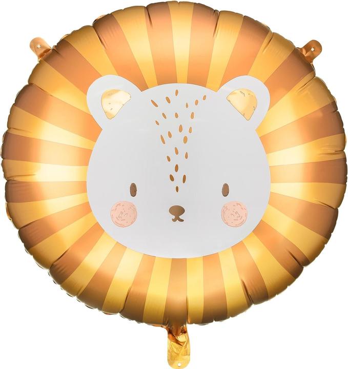 Produktbild Partydeco Folienballon Löwe 70 x 67 cm, Gelb (1 x)