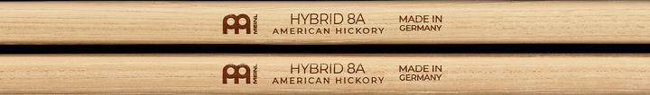 Actual product image Meinl Drumstick Hybrid Hickory 8A (Drumsticks)