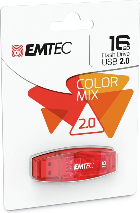 Image du produit Emtec C410 Color Mix (16 Go, USB-A)