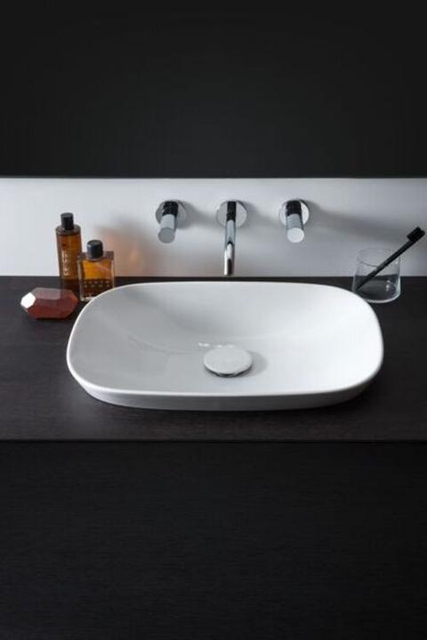 Immagine prodotto Laufen Lavabo da incasso INO, senza foro per rubinetto, con sfioratore, 500x365 mm, H817302 (365 mm, 500 mm)