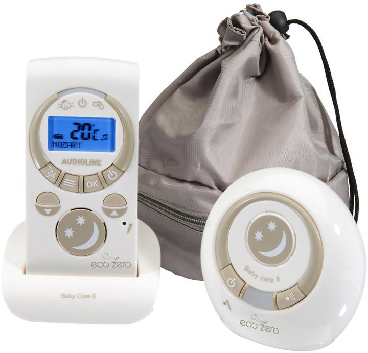 Audioline Baby Care 8 eco zero (Babyphone Audio, 300 m)