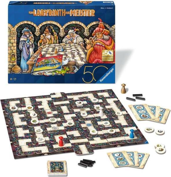 Produktbild Ravensburger 22474 Labyrinth der Meister - Die Meisterversion des verrückten Labyrinths für 2 - 4 (Deutsch)