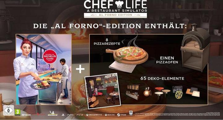 Actual product image Nacon Gaming Chef Life: A Restaurant Simulator - Al Forno Edition (PS5, DE)