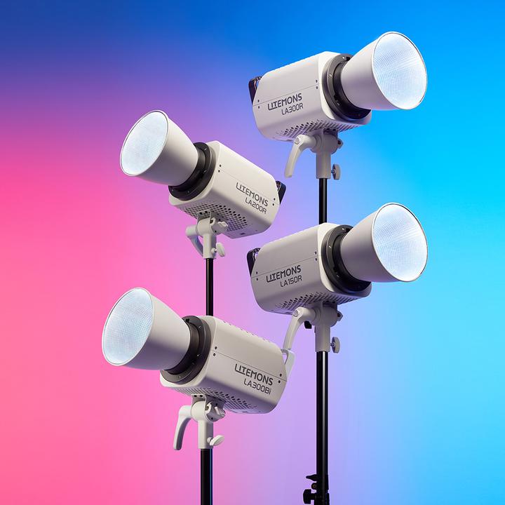 Actual product image Godox Litemons LA150R RGB LED Video Light 2 light kit (Video light)