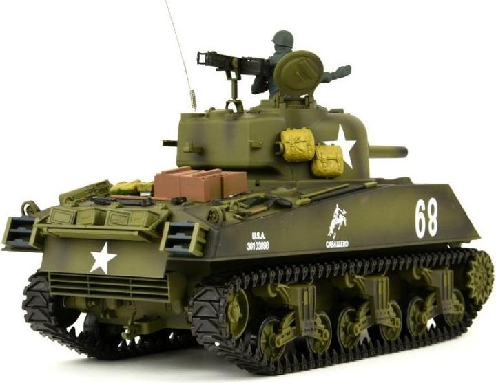 Image du produit Es-toys char RC US M4A3 Sherman, 1:16 (RTR Prêt à fonctionner)