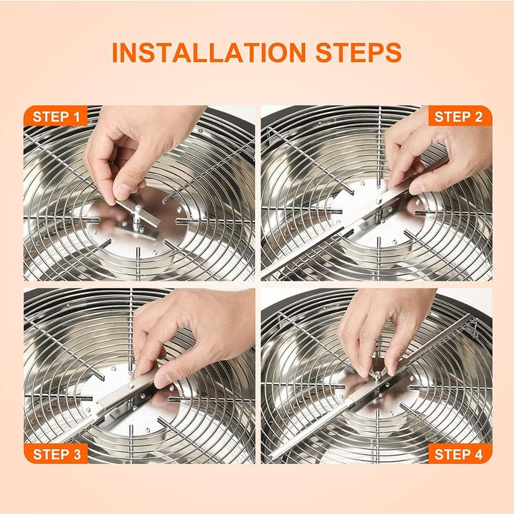 Produktbild IPower 4er-Pack 19Zoll Clean Cut Bowl Leaf Bud Trimmer Ersatz