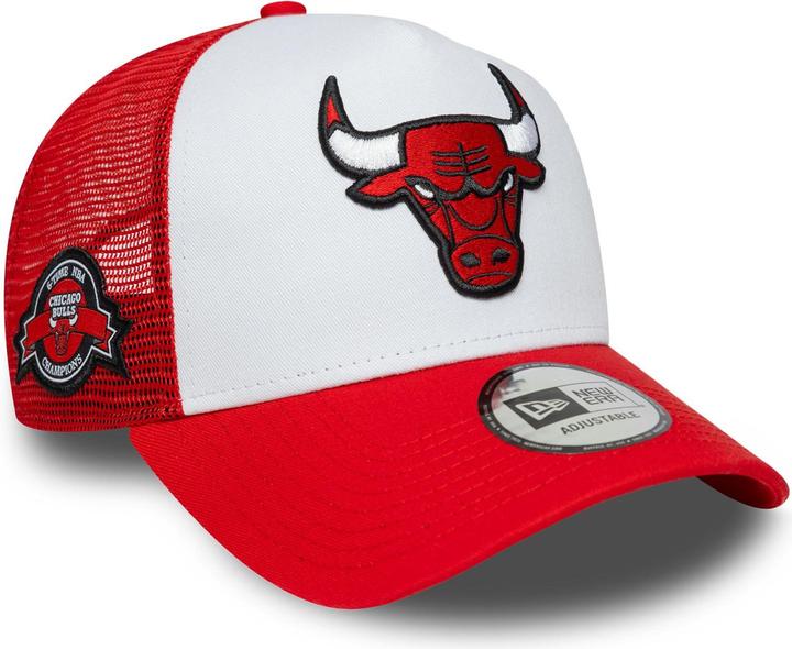 New Era A-Frame Mesh Trucker Cap - Sidepatch Chicago Bulls (One Size)