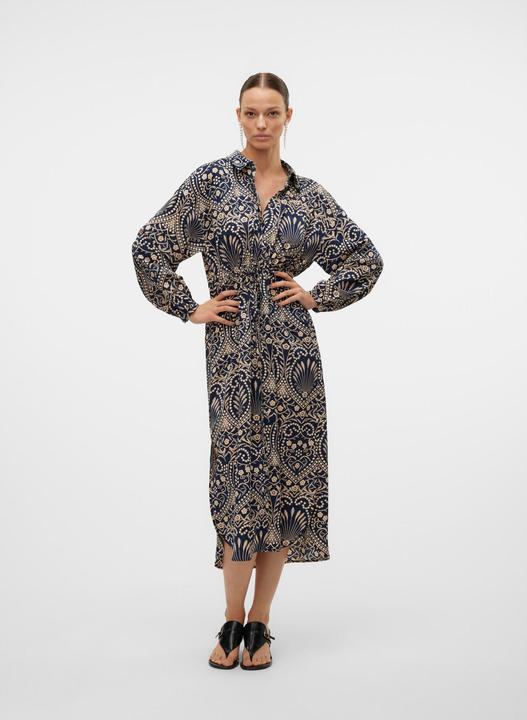 Actual product image Vero Moda VMVILJA Midikleid Hemdblusenkleid (S)