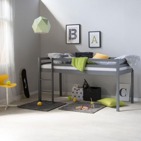 Produktbild Homestyle4u Hochbett Spielbett Jugendbett (90 x 200 cm)