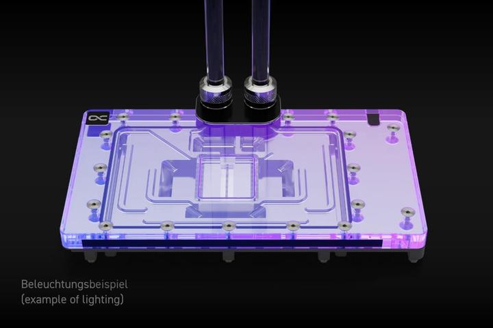 Actual product image Alphacool Core Geforce RTX 4090 GameRock + Phantom with backplate
