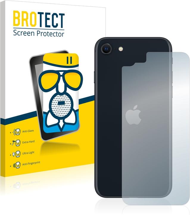 Produktbild BROTECT AirGlass Panzerglasfolie Matt (1 Stück, Apple iPhone SE (3rd Gen))