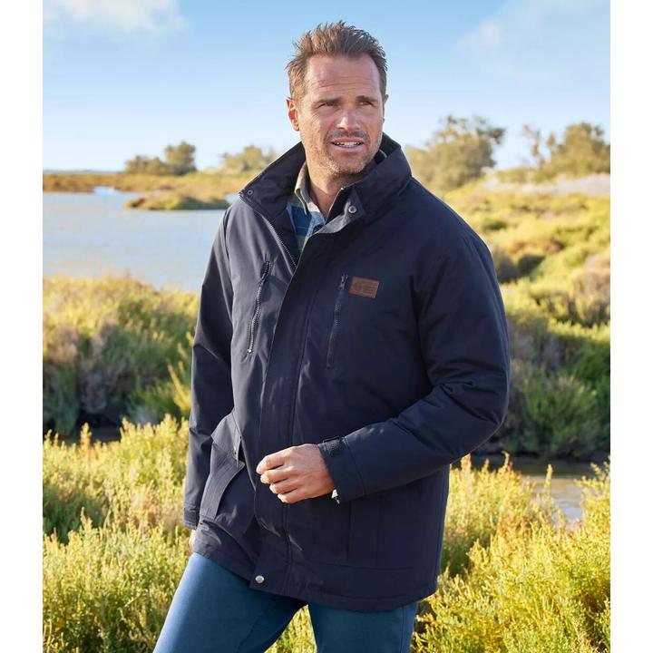 Actual product image Atlas For Men Mens Multi Pocket Water Repellent Parka (XL)