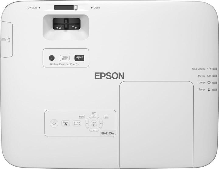 Actual product image Epson Eb-2155w (WXGA, 5000 lm, 1.38 - 2.24:1)