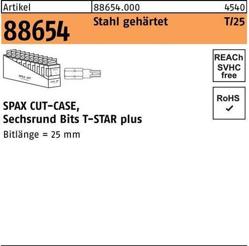 Produktbild Spax Schraubendreher-Einsätze ® (T 10)