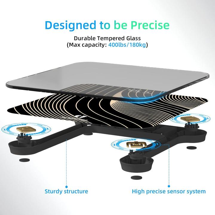 Actual product image Healthkeep Digitale Personenwaage (180 kg)