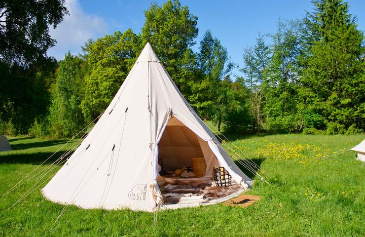 Produktbild Nordisk Alfheim 19.6 m² Tent Technical Cotton (Kuppelzelt, 18 kg, 6 Personen)
