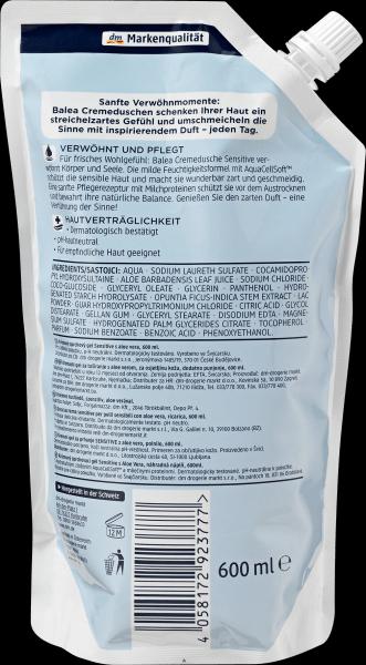 Produktbild dm Balea Sensitive Nachfüllpack (600 ml)
