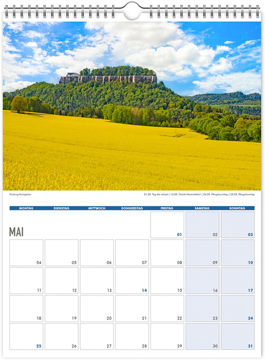 Image du produit Einschreibkalender Dresden und Schsische Schweiz 2026 (30 x 40 cm, Non contraignant, Allemand)