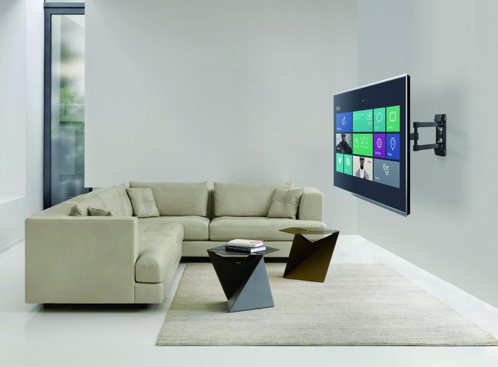 Image du produit Gembird WM-42ST-02 Support TV mural (entièrement mobile) 23-42 pouces jusqu'à 30 kg (Mur, 42", 30 kg)