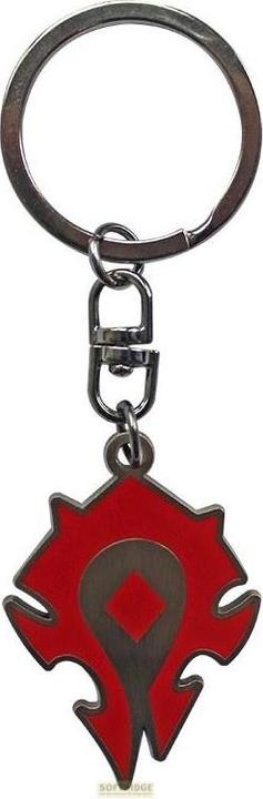 Actual product image ABYstyle WORLD OF WARCRAFT Keychain - Horde