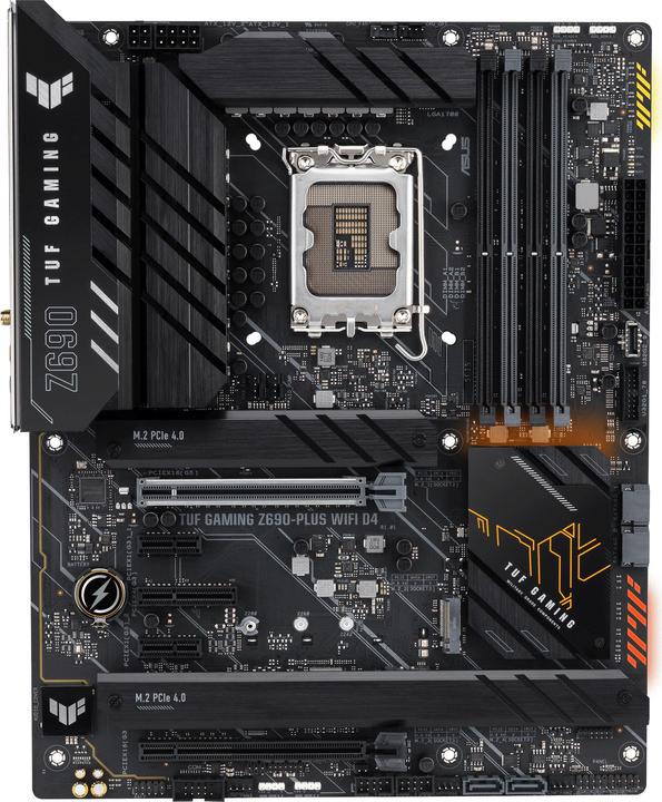 Image du produit ASUS TUF Gaming Z690-Plus Wifi (LGA 1700, Intel Z690 (DDR4), ATX)