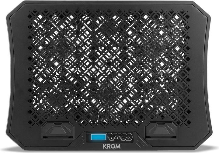 Actual product image Krom Kooler Notebook Cooling Pad 48.3 cm (19" ) 2100 rpm Black (NXKOOLER)